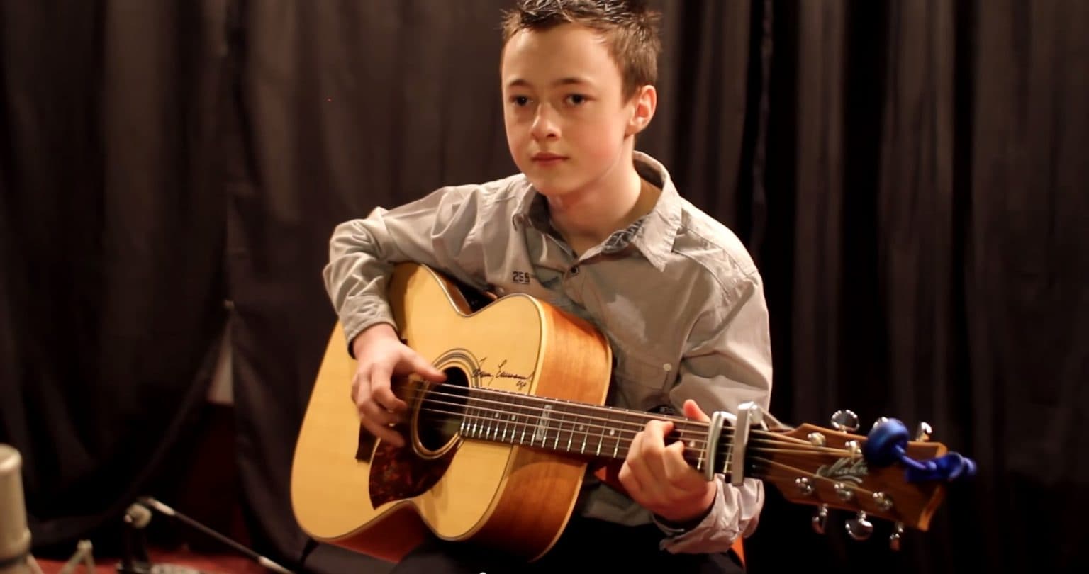 Connor Thomas Garage Studios Age 13